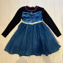 ゆみ［新品］リトシー　エルサ　ワンピース　ドレス　ケープセット ❄️👑 LITTC DISNEY COSTUME COLLECTION 👑❄️ 幼少期のアナ＆エルサ