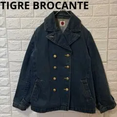 【レア】ティグルブロカンテ 金ボタン デニムジャケット ダブル