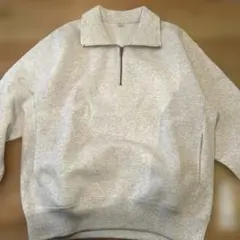 GU ヘビーウェイトハーフジッププルオーバーSサイズ