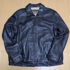 Columbia コロンビア 本革 レザージャケット Lサイズ ブラウン