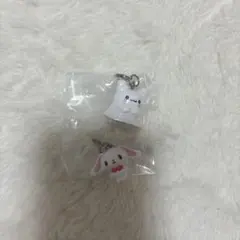 サンリオキャラクターズ めじるしアクセサリー シュガバニしろうさ はなまるおばけ