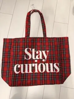 w closet チェック柄トートバッグのサムネイル