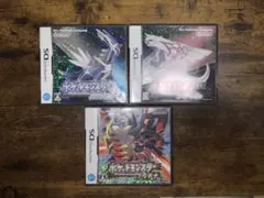 中古　ポケットモンスター ダイヤモンド・パール・プラチナ 3本セット
