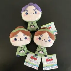 忍たま乱太郎 もちぴこぬいぐるみ 第九弾 第十弾 2種3点セット