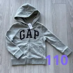 GAP 裏起毛　ロゴパーカー　110cm 5years タグ付新品未使用品