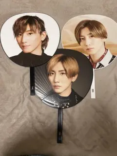 京本大我　うちわ 3枚セット　SixTONES