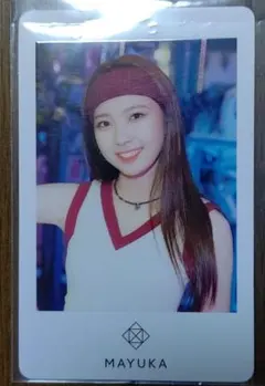 niziu グッズ フォトカード マユカ