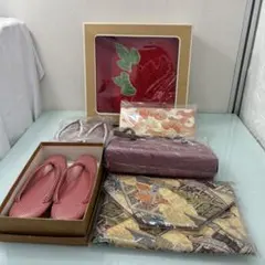 ☆和服の草履　和装バッグ　帯☆