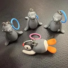 【新品未使用】 PINGUフィギュアチャーム4点セット ピンガ ロビ