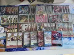 最終価格！フラシ優勝構築！ワンピースカード 赤青ルーシー デッキ