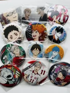 ★まとめ売り★ ハイキュー!! 缶バッジ 12個セット