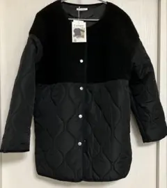 しまむら☆ ボア中綿ハーフコート　一度短時間使用のみ美品