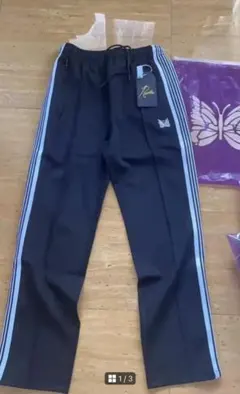 Needles バタフライ サイドライン トラックパンツL5