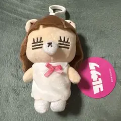 コレサワ れ子ちゃん マスコットぬいぐるみ　 白　ホワイト