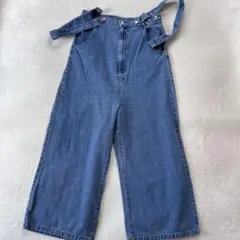 UR Sonny Label ハイウエストルーズサロペット 38 ブルーのサムネイル