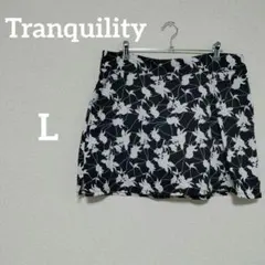 Tranquility 花柄キュロット 【L】パンツ 海外古着