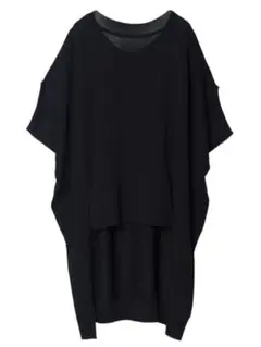 osmosis バックロングニットプルオーバー