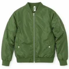 最終値下げ MA-1 ジャケット カーキ M ブルゾン