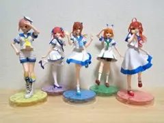 五等分の花嫁 トリオトライト フィギュア マリンルック 5体セット