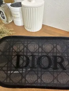 Dior ブラック メッシュポーチ　ノベルティ