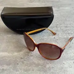 MARC JACOBS MMJ146/F/S サングラス 茶×赤