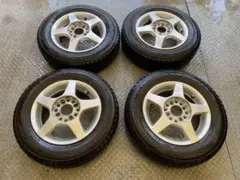 軽■汎用■13インチ アルミホイール スタッドレス 4本セット145/80R13のサムネイル