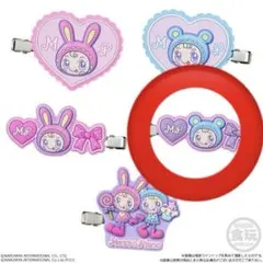 ナルミヤキャラクターズ ラバークリップつきグミ ブルーベリエちゃん