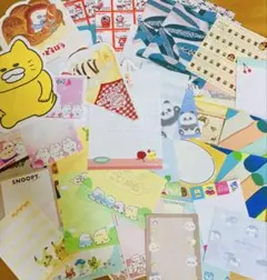 ２　バラメモ帳　詰め合わせ　セット　パンどろぼう　ココちゃん　SNOOPY他