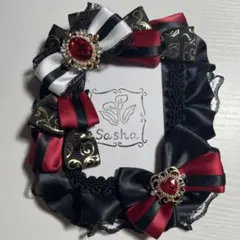 【B8ー226】硬質ケース デコ 痛ロゼット トレカケース 痛バ 推し活