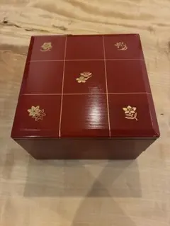 漆器 重箱 2段 金箔模様 寿司桶 2点セット 2025年最新】漆器 お