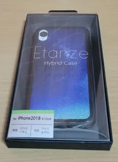 IO DATA iPhone XR 6.1インチ用ケース ガラス+TPU+アルミのサムネイル