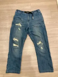 【定価15,180円！】グラミチ/アダムエロペ別注ダメージデニム