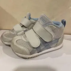 アシックス　水色　ベビーシューズ　13.5ｃｍ
