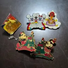 ディズニー ピンバッジ ピンバッチ ディズニーストア 七夕（7点セット