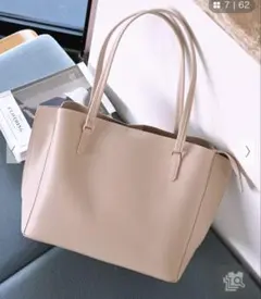 honeys 軽量Ａ４トート ライトベージュのサムネイル