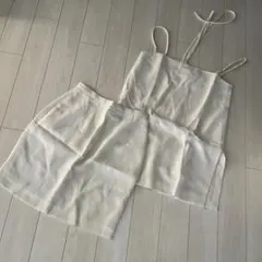 ナチュラルビューティーベーシック　セットアップ　スカート