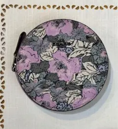 コーチ コインケース 小物入れ フローラル 未使用！