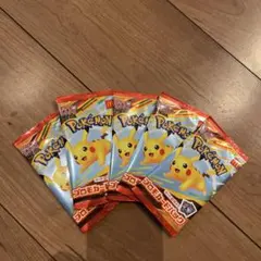 ポケモンカードMEGA プロモ マクドナルド ハッピーセット2025 5パック