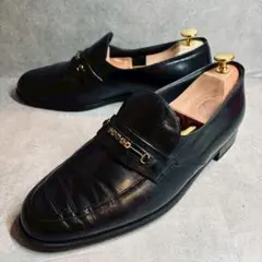 【BALLY】スイス製/ヴィンテージ/黒/ビットローファー/8.5Eのサムネイル