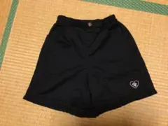 FluffyLilly 黒 フリル付キュロットパンツ