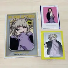 ヒロアカ　麗日　トガ　ステッカー　クリアカード　ベースヤードトーキョー　メタル