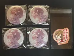 プロセカ グリ缶 グリッター缶バッジ　50A MEIKO 特典ステッカー