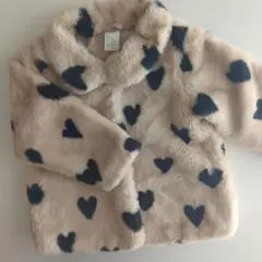 専用【美品】エイチアンドエムH&M　ベビー服もこもこアウター86cm　女の子