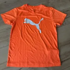 PUMA オレンジ シャツ 140
