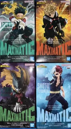 ヒロアカ マキシマティック 轟焦凍 爆豪勝己 緑谷出久フィギュア