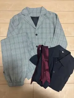 170cm 即日発送　卒業式　小学校　男の子　スーツ　ブラウス　ネクタイ