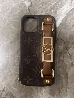 ルイヴィトン バンパークッサン iPhone12 12Pro ケース チェーン