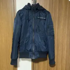 ALPHA INDUSTRIES ネイビー ジャケット M