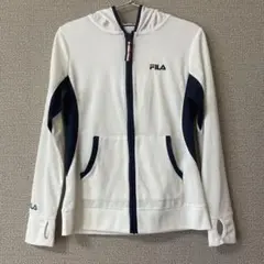 FILA レディース フィンガー サムホール パーカー スポーツ 日除け 日焼け