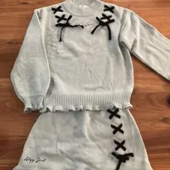 ALGY ニットセットアップ　140センチ